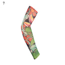1PC Street Tattoo Arm Sleeves Sun UV Protection Arm Cover Seamless Outdoor Basketball Riding Sunscreen Arm Sleeves For Men Women