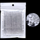 Crystal Disposable Eyelash Brushes Swab Microbrushes Eyelash Extension Tools Individual Eyelashes Removing Tools Applicators