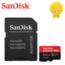 SanDisk Extreme Pro Flash 128GB Card Micro SD Card SDXC UHS-I 400GB 256GB 64GB U3 V30 TF Card Memory Card Adapter for Camera DJI