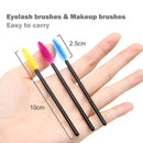 Disposable Eyelash Extension 5/50Pcs Eyebrow brush Mascara Wand Applicator Spoolers Eye Lashes Cosmetic Brushes Set makeup tools