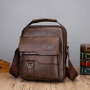 JEEP BULUO Luxury Brand Men Crossbody Messenger Bags Business Casual Handbag Male Spliter Leather Shoulder Bag Large Capacity