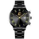 2022 Fashion Mens Gold Stainless Steel Watches Luxury Minimalist Quartz Wrist Watch Men Business Casual Watch relogio masculino