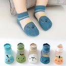 5 Pairs/Lot 0-5Yrs Baby Socks Summer Mesh Cotton Cartoon Animal Kids Socks Girls Cute Newborn Boy Toddler Socks Baby Accessories