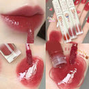 Cute Mirror Lipstick Makeup Matte Texture Waterproof Long Lasting Sweat Resistant Rich Color Silky Lip Glaze Lip Tint Maquillaje