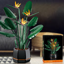 Fomantic Flower 10289 Bird of Paradise Bouquet Rose Building Block Bricks Toy DIY Potted Illustration Holiday Girlfriend Gift