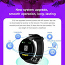 D18 Smart Watch Heart Rate Monitor Blood Pressure Waterproof Men's And Women's Fitness Tracker Digital Bracelet For Android IOS