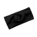 1 PCS Spring Summer Solid Color Baby Headband Girls Twisted Knotted Soft Elastic Baby Girl Headbands Hair Accessories Large Size