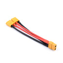 XT60 Parallel Battery Connector Male/Female Cable Dual Extension Y Splitter/ 3-Way 14AWG Silicone Wire for RC Battery Motor