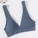 Seamless Bra Sports Bras For Women Plunge Bra Top Female Brassiere Deep V Sexy Women Underwear Backless Bralette Lingerie