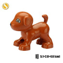 Original Big Size Assemble Building Blocks Accessory Toys For Children Compatible Big Size Animals Sets Zoo Bricks Baby Gifts
