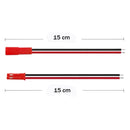 10Pairs 100mm 200mm 2 Pin JST Plug Connector Male+Female Plug Connector Cable Wire for RC Toys Battery LED Lamp