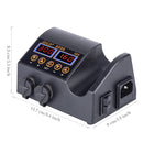 2 in 1 750W Soldering station LCD Digital display welding rework station for cell-phone BGA SMD PCB IC Repair solder tools 8898