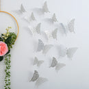 12pcs Suncatcher Sticker 3D Effect Crystal Butterflies Wall Sticker Beautiful Butterfly for Kids Room Wall Decal Home Decoration