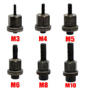 Hand Rivet Nut Gun Head nuts Rivet nut tool Manual Riveter Rivnut Tool Accessory for Nuts M3 M4 M5 M6 M8 M10 Simple installation