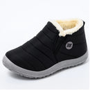 Women Boots Ultralight Winter Shoes Women Ankle Botas Mujer Waterpoor Snow Boots Female Slip On Flat Casual Shoes Plush Footwear