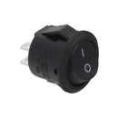 10Pcs 2 Pin ON/OFF Round Rocker Switch LED illuminated Car Dashboard Dash Boat Van 12V Switch On Off