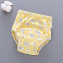 Hot 6 Layer Waterproof Reusable Cotton Baby Training Pants Infant Short Underwear Cloth Baby Diaper Nappies Panties for Children