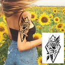 Realistic Sexy Peony Tattoos Temporary Women Adult Flower Arm Tattoos Sticker Waterproof Fake Floral Bloosom Body Leg Art Tatoos