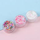 1Pcs Glitter Glam Eye Sparkly Glitter Hair Shimmer Gel Flash Heart Loose Sequins Glitter Eyeshadow Party Face Body Decoration