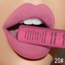 QIBEST Brand 34 Colors Liquid Lipstick Waterproof Matte Nude Lipstick Pigment Red Long Lasting Lip Gloss Women Makeup Lipgloss