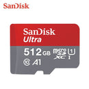 micro sd Memory Card Sandisk A1 TF card 1TB original 16G 32gb 64GB 128G 200G 256G 400G 512gb C10 U1 SDXC flashcard ultra adapter