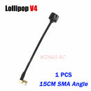 Foxeer Antenna Lollipop 4 V4 FPV Antenna 5.8G 2.6Dbi Stubby RHCP SMA RPSMA UFL Straight/Angle MMCX 7.2g For FPV RC Racing Drone