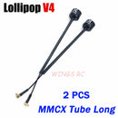 Foxeer Antenna Lollipop 4 V4 FPV Antenna 5.8G 2.6Dbi Stubby RHCP SMA RPSMA UFL Straight/Angle MMCX 7.2g For FPV RC Racing Drone