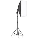 Photography Softbox Lighting Kits 50x70CM Professional Continuous Light System Soft Box For Photo Studio Equipment
