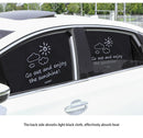 Magnetic Curtain In The Car Window Sunshade Cover Cartoon Universal Side Window Sunshade UV Protection For Kid Baby Children