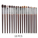 OVW Natural Makeup Brushes Set Eyeshadow Make Up Brush Goat Hair Kit for Makeup nabor kistey Blending pinceaux maquillage