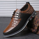 Big Size Brand Men Casual Shoes Fashion Classic Casual Men Leather Shoes Black Hot Sale Breathable Business Men Shoes Casual