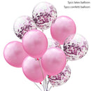 Happy Birthday Balloon 1 2 3 4 5 6 Foil Balloons Air Baloons 1st Birthday Party Decorations Kids Babyshower Baby Shower Boy Girl