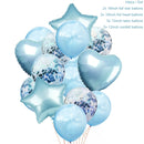 Happy Birthday Balloon 1 2 3 4 5 6 Foil Balloons Air Baloons 1st Birthday Party Decorations Kids Babyshower Baby Shower Boy Girl