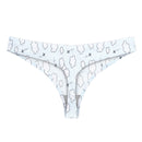 Lady Print Lovely Panties Women Cotton Seamless Underwear for Female Sexy Low Ries G-String Thongs Comfort Briefs Lingerie