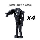 Disney R2-D2 Building Blocks C-3PO General Grievous R4-P17 K-2SO IG88 Battle Buzz Droid Star Bricks Action Figures Christmas Toy