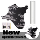 Bicycle Fenders 12 Colorful Front/Rear Tire Wheel Fenders Carbon Fiber Mudguard MTB Mountain Bike Road Cycling Fix Gear