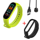 Smart Watch M6 Men's And Women's Fitness Sports Bracelet Heart Rate Blood Pressure Monitor Digital Watch for IOS Android Phones