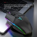 Mute Wired Gaming Mouse 1600 DPI Optical 6 Button USB Mouse With RGB BackLight Mute Mice For Desktop Laptop Computer Gamer Mouse