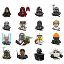 DISNEY ARC Clone Troopers Building Blocks LUKE Skywalker Mandalorians Boba Fett Palpatine Yoda R2D2 Bricks Action Figures Toys