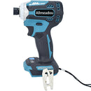 Brushless Cordless Rechargable Electric Screwdriver Impact Wrench High-speed Drill Driver+ 3 LED Light For Makita Battery