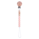 Pacifier Clips Chain Silicone Beads BPA Free DIY Dummy Clip Holder Soother Chains Baby Teething Toys Chew Gifts