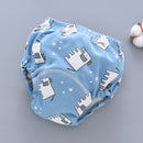 Hot 6 Layer Waterproof Reusable Cotton Baby Training Pants Infant Short Underwear Cloth Baby Diaper Nappies Panties for Children