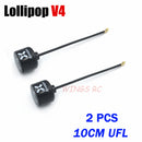 Foxeer Antenna Lollipop 4 V4 FPV Antenna 5.8G 2.6Dbi Stubby RHCP SMA RPSMA UFL Straight/Angle MMCX 7.2g For FPV RC Racing Drone