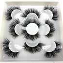 2022 New 5 pairs natural false eyelashes fake lashes long makeup 3d mink lashes eyelash extension mink eyelashes short eyelashes