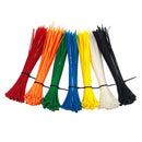 100pcs/bag 8 Color 2.5mmx100mm 2.5mm*100mm Self-Locking Nylon Wire Cable Zip Ties Cable Ties White Black Organiser Fasten Cable