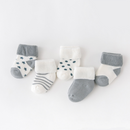 5Pair/lot New boy and girl baby socks thick newborn autumn and winter warm foot sock