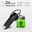 New Bee Bluetooth 5.0 Wireless Headphones Headset Earbuds Earphones with Mic 24Hrs Mini Handsfree Earpiece for iPhone xiaomi