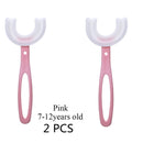 Baby Toothbrush Children 360 Degree U-shaped Child Toothbrush Teethers Baby Brush Silicone Kids Teeth Oral Care Cleaning