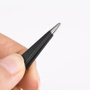 Hair Removal Tweezers Stainless Steel Eyebrow Tweezers Pink Slanted Black Tip Point Face Harmless Makeup Beauty Tool Black/Pink