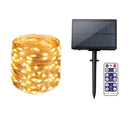 Solar Garden Festoon String Lights Outdoor Waterproof Street Fairy Garland New Year Party Christmas Backyards Decoration Lamp